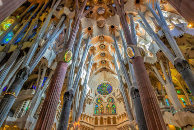 Ascending Elegance: Exploring the Stunning Staircase of La Sagrada Familia in Barcelona