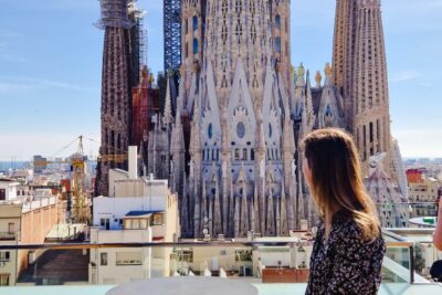 Barcelona's Sagrada Familia Rooftop Bar: A Breathtaking View of the City's Iconic Landmark