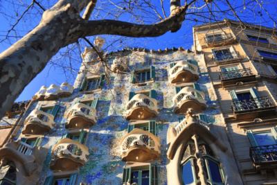 Distance between Casa Batlló & La Pedrera: 1.4km