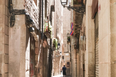 Explore the Gothic Quarter's narrow streets