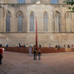 Follow Carrer de Montcada to Plaça del Fossar de les Moreres