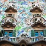 Iconic Balcony at Casa Batlló, Designed by Gaudí