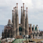 Iconic Sagrada Familia in Barcelona, Spain