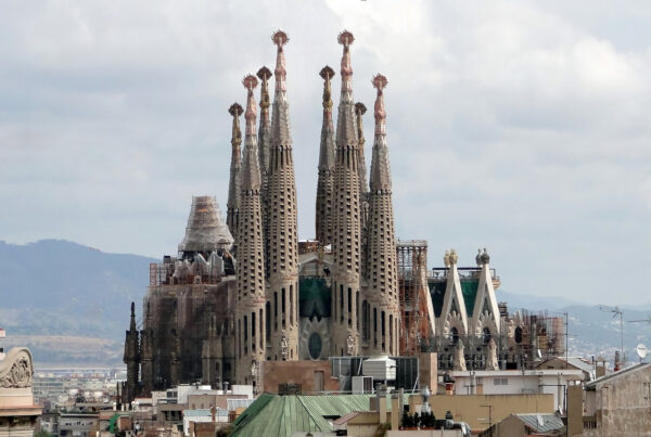 Iconic Sagrada Familia in Barcelona, Spain 2025