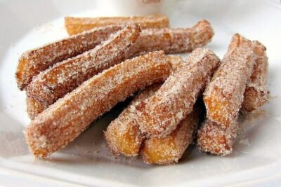 Indulge in Delicious Churros near Sagrada Familia in Barcelona