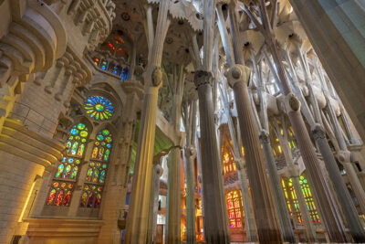 Interior of Sagrada Familia: A Must-See