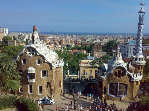 Park Güell: A Public Park Designed by Antoni Gaudí on Carmel Hill in Barcelona, Spain 2025