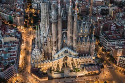 Sagrada Familia Barcelona: A Breathtaking Aerial View