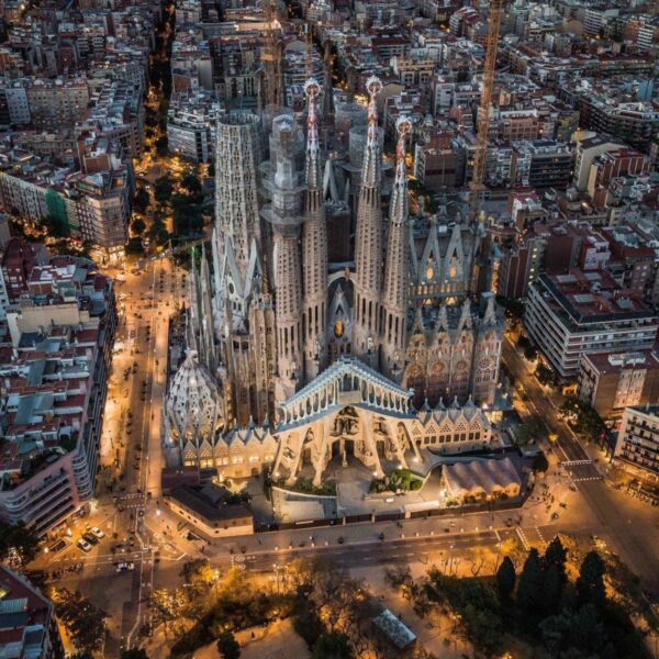 Sagrada Familia Barcelona: A Breathtaking Aerial View 2025