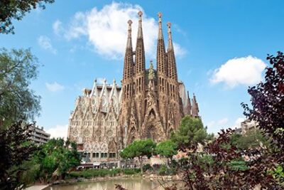 The Imposing Location of Sagrada Familia in Barcelona