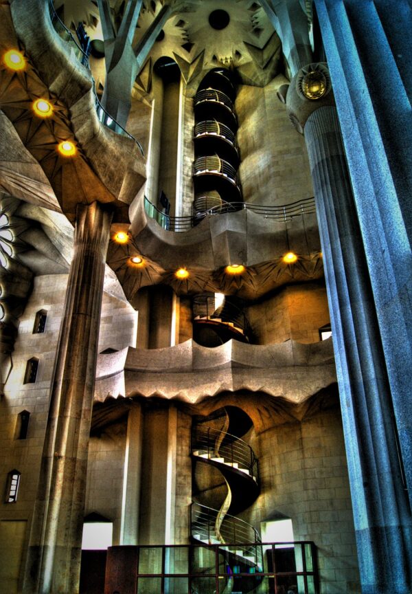 The Magnificent Staircase of Sagrada Familia: Barcelona's Architectural Gem 2025