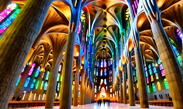 The Majestic Beauty of La Sagrada Familia in Barcelona, Spain 2025