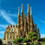 The Majestic Temple of Sagrada Familia in Barcelona