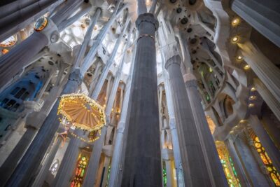 Unveiling the Majestic Interior of Sagrada Familia's Sacred Ironwork | Barcelona Travel Guide