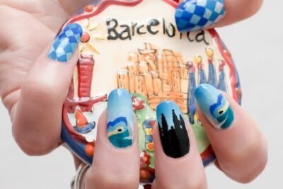 Discover Barcelona's Stylish Nail Art Inspired by La Sagrada Familia