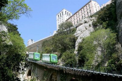 Discover the Majestic Montserrat Monastery: A Scenic Train Journey