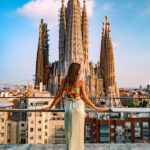 Enjoy Stunning Views of Barcelona's Iconic Sagrada Familia from a Rooftop Bar