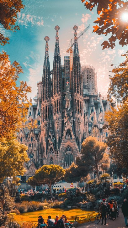 Breathtaking Sagrada Familia Barcelona Wallpaper: Discover the Iconic Masterpiece in Stunning Detail 2025