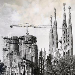 Die Baugeschichte der Sagrada Familia in Barcelona 2025