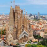 Unfinished Sagrada Familia in Barcelona