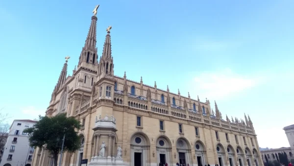 Basilica of Santa Maria del Mar in Barcelona 2025