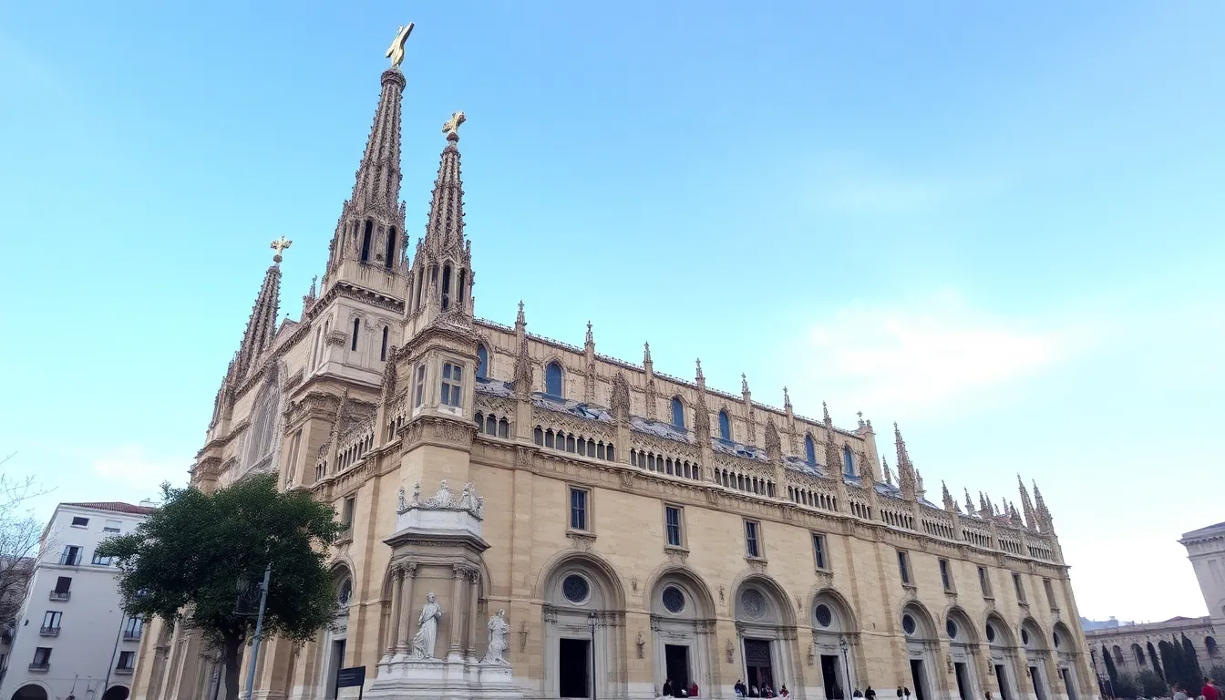 Basilica of Santa Maria del Mar in Barcelona 2025