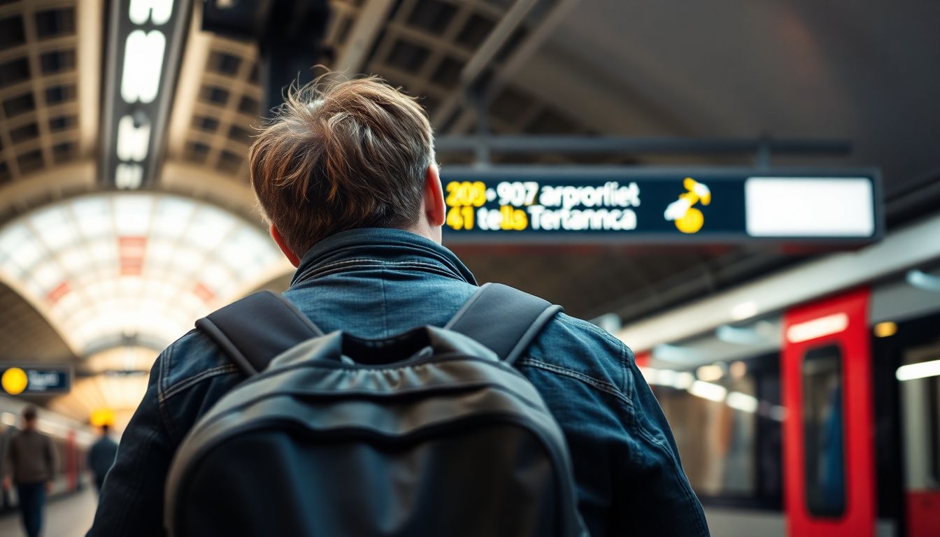 Consejos para tomar el metro al aeropuerto de Valencia