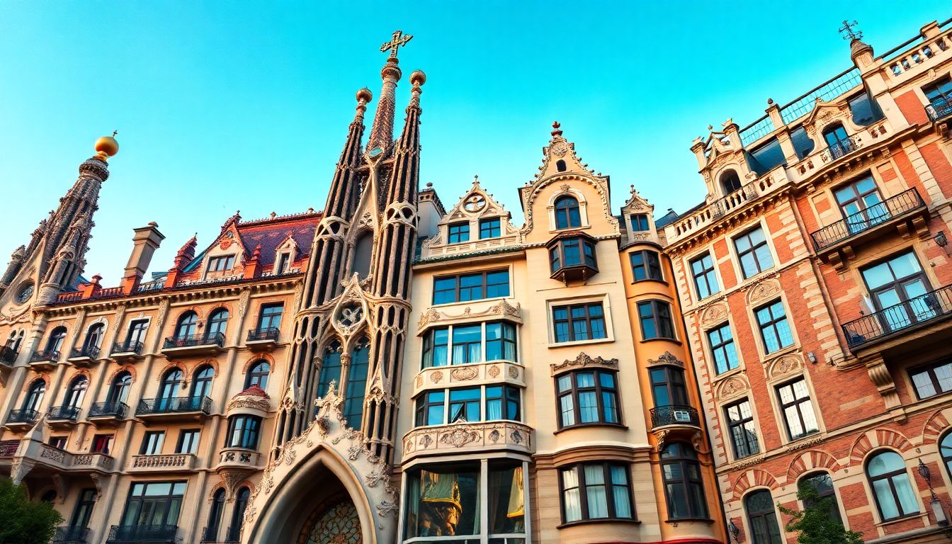 Descubre la arquitectura modernista de Barcelona: Un recorrido por sus obras maestras