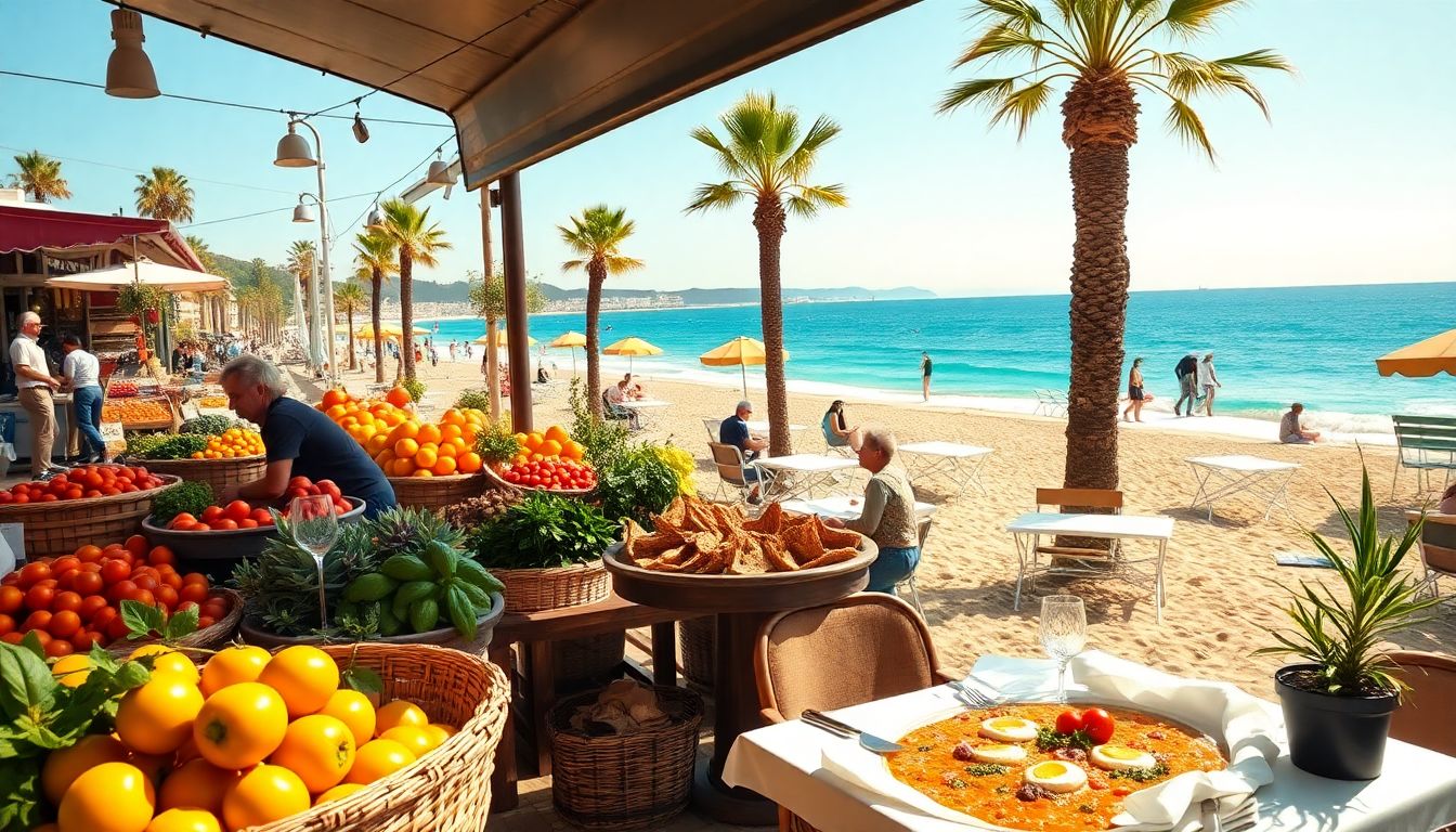 Descubre los secretos de la gastronomía barcelonesa junto a sus playas