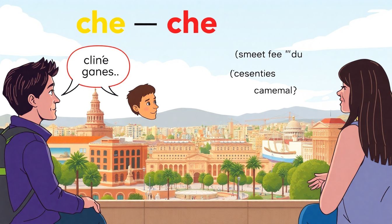 Diferencias entre "che" y otras expresiones valencianas