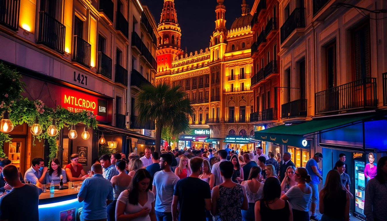 Explora la vibrante vida nocturna de Barcelona: Desde bares hasta discotecas
