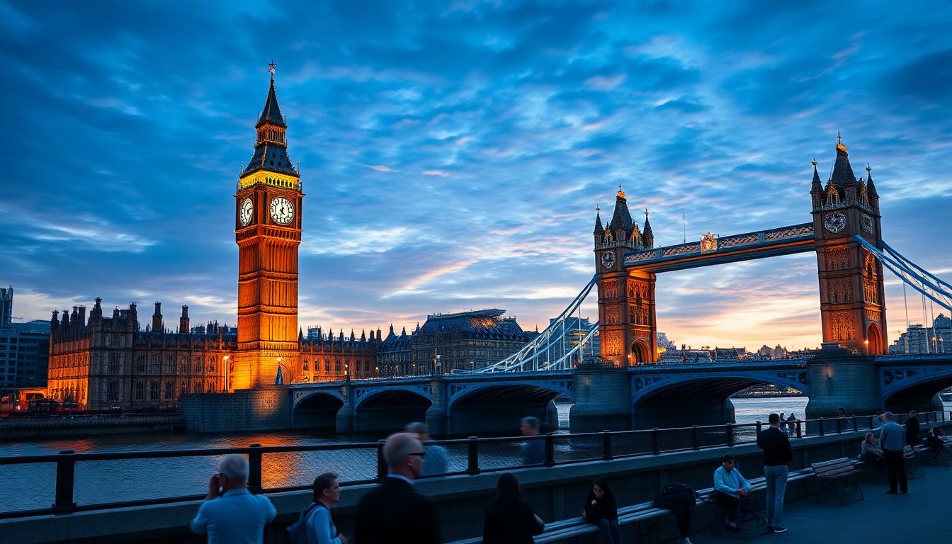 Exploring the Iconic Landmarks of London: From Big Ben to the Tower Bridge