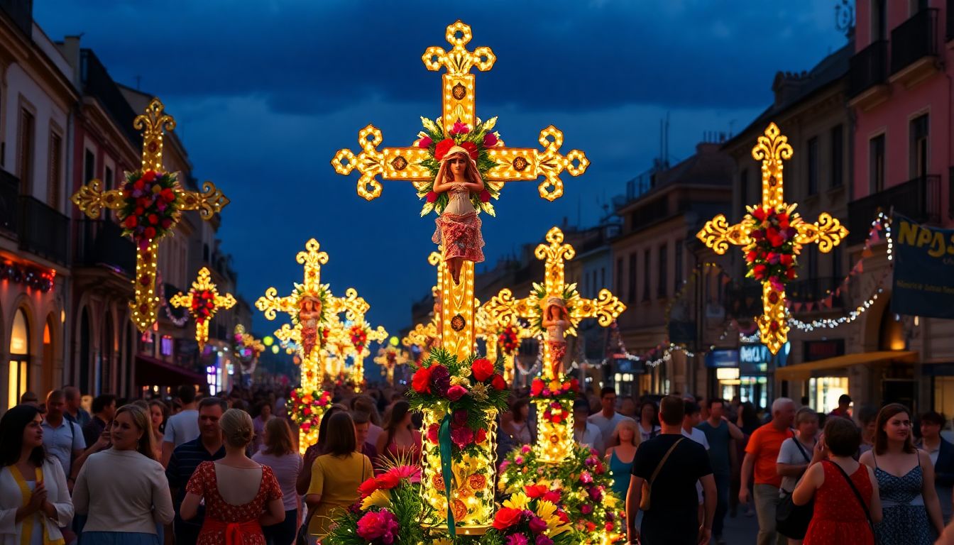Fiesta de las Cruces: Celebraciones que Embellecen Valencia en Mayo