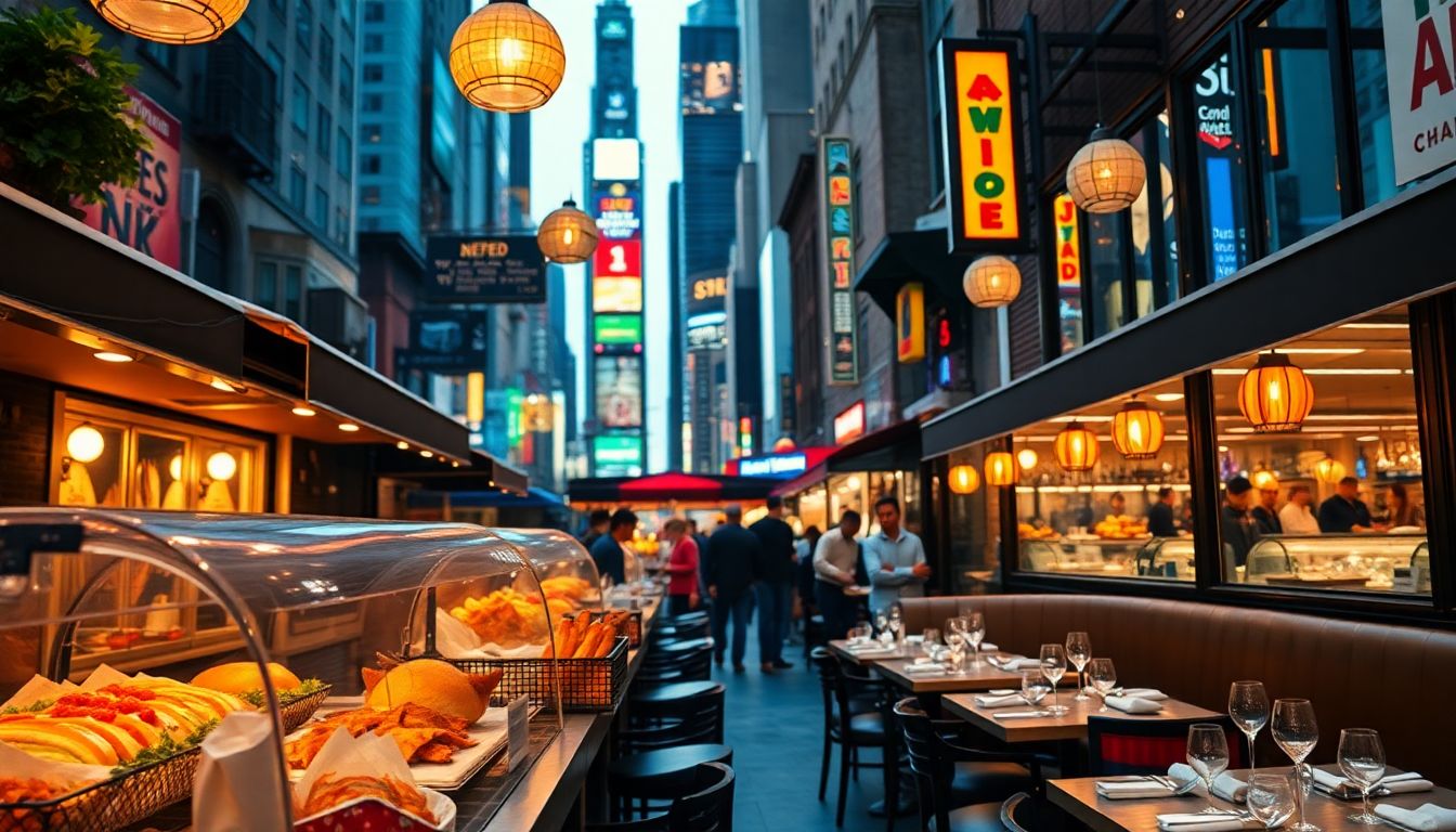 Gastronomía neoyorquina: del street food a los restaurantes de lujo