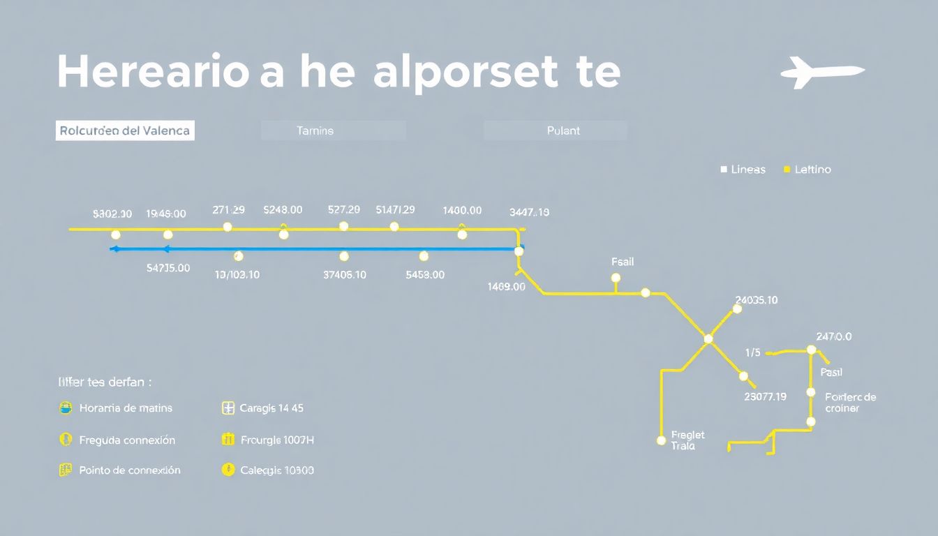 Horario del metro a aeropuerto de Valencia: todo lo que necesitas saber