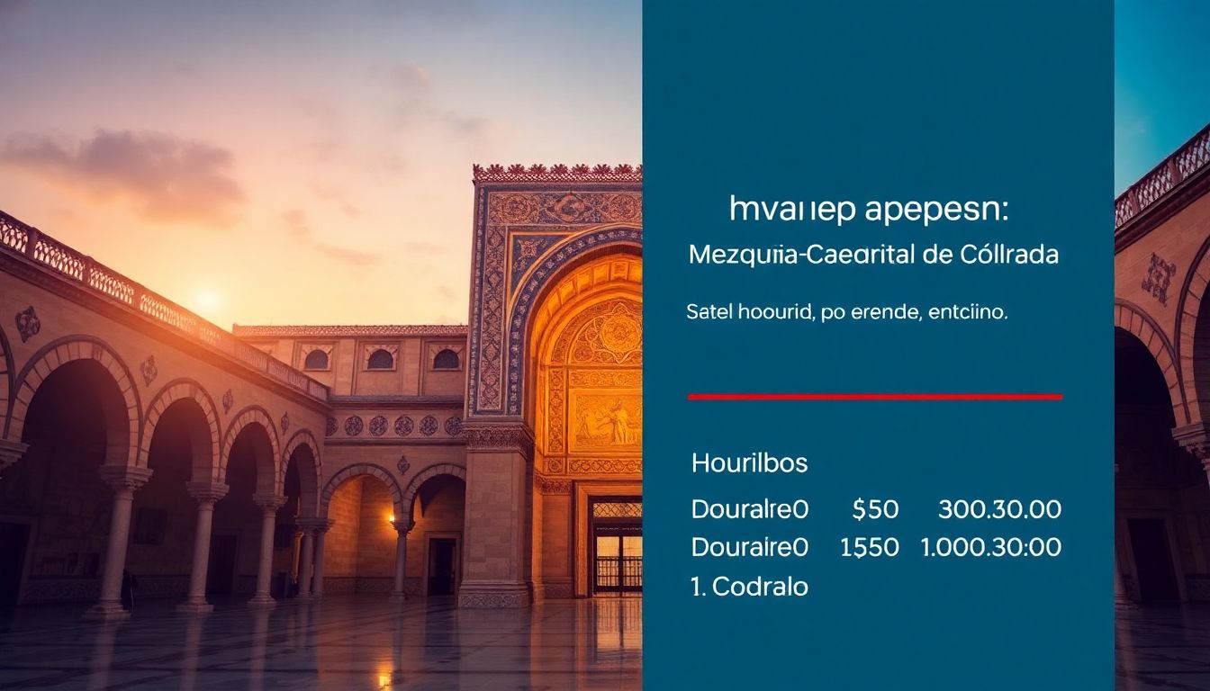 Horario y precios para visitar la Mezquita-Catedral de Córdoba