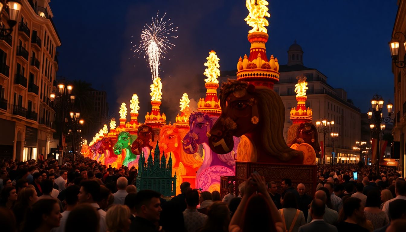 Los mejores lugares para disfrutar de la fiesta de Las Fallas en Valencia