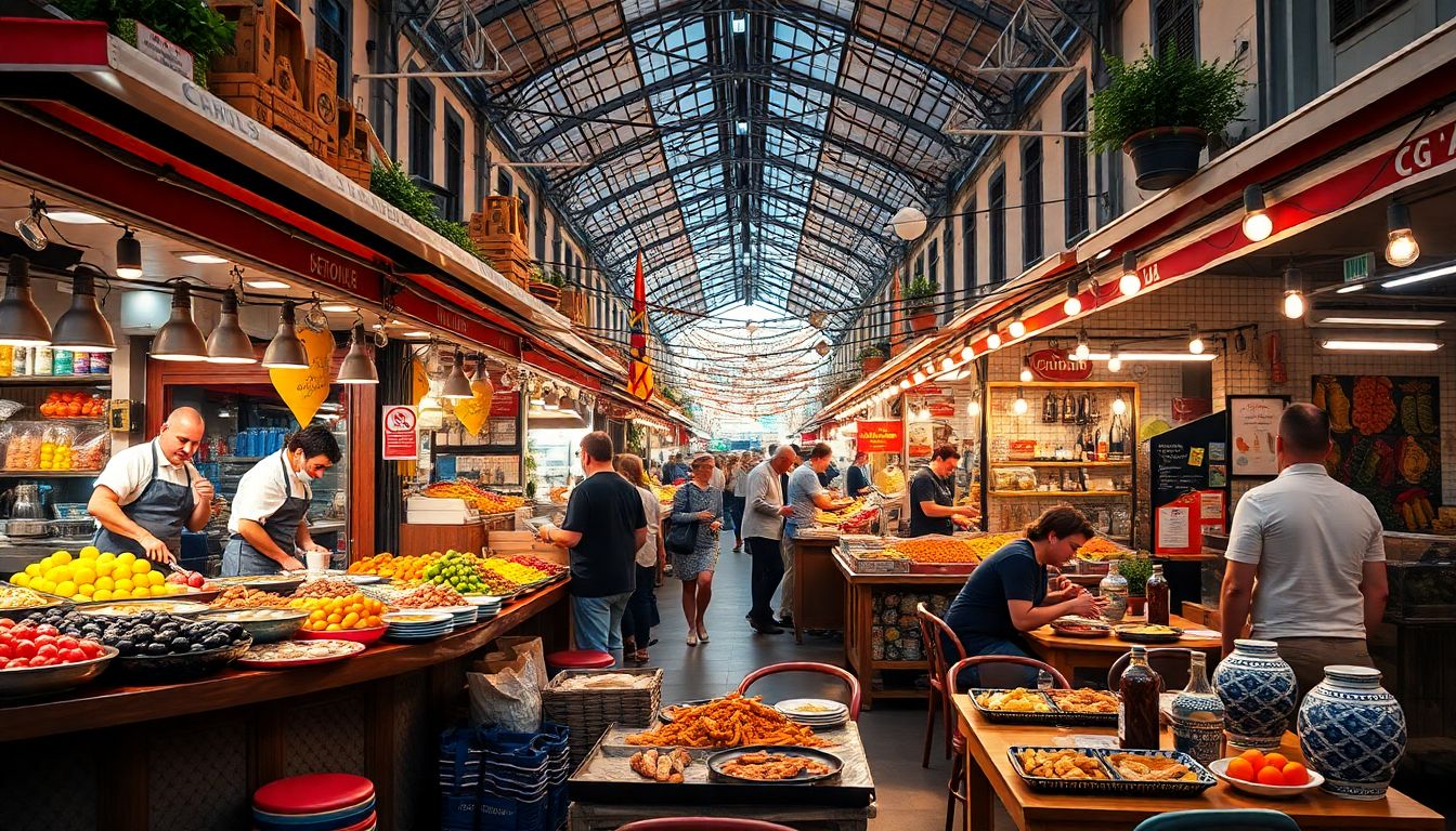 Mercados y ferias gastronómicas en Valencia: lugares para disfrutar de la comida típica