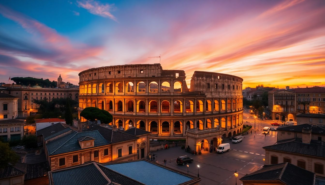 Roma: un viaje en el tiempo a través de su historia y arquitectura