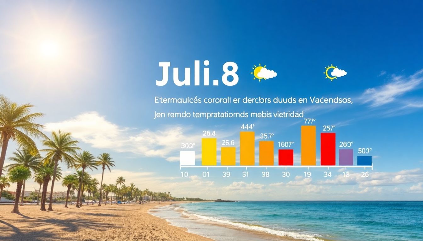 Temperatura promedio en Valencia durante julio: ¿Qué esperar?