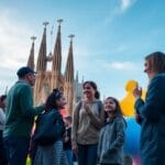 Barcelona: Instalación artística interactiva de IKONO