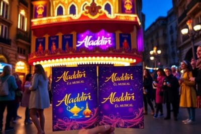 Entradas para Aladdín, el musical, Madrid 2025