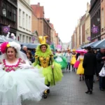 Carnaval de Binche en Bélgica uno de los más famosos de Europa