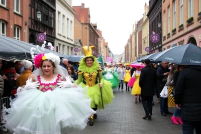 Carnaval de Binche en Bélgica uno de los más famosos de Europa 2025