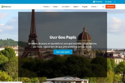 Sites gratuitos para aprender francés online 2025