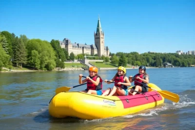 Ottawa con niños: actividades de arvorismo y rafting divertidas 2025