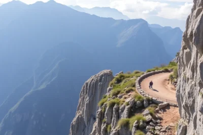 Cómo subir al Monte Huashan por la peligrosa ruta sagrada 2025