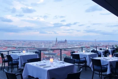Cinco terrazas de restaurantes con vistas increíbles en Praga 2025