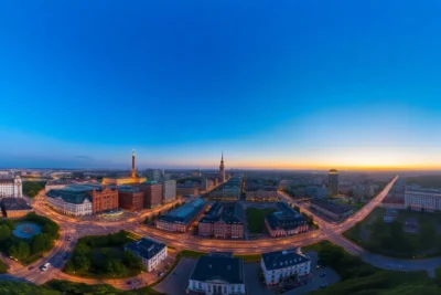 Panoramapunkt: vista 360 grados de Berlín, Alemania 2025