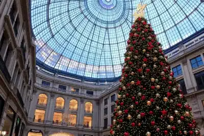 Árbol de Navidad de Galeries Lafayette 2025